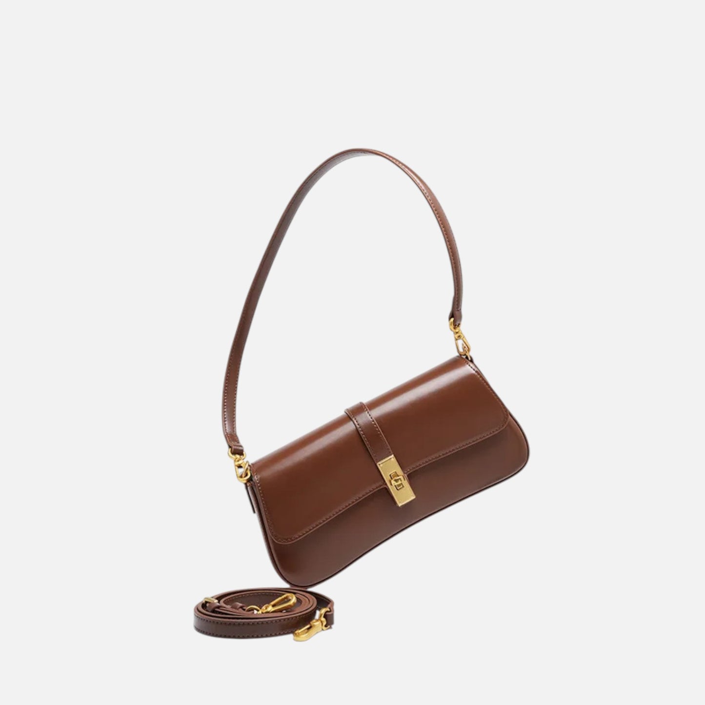 Valeria Leather Shoulder Bag